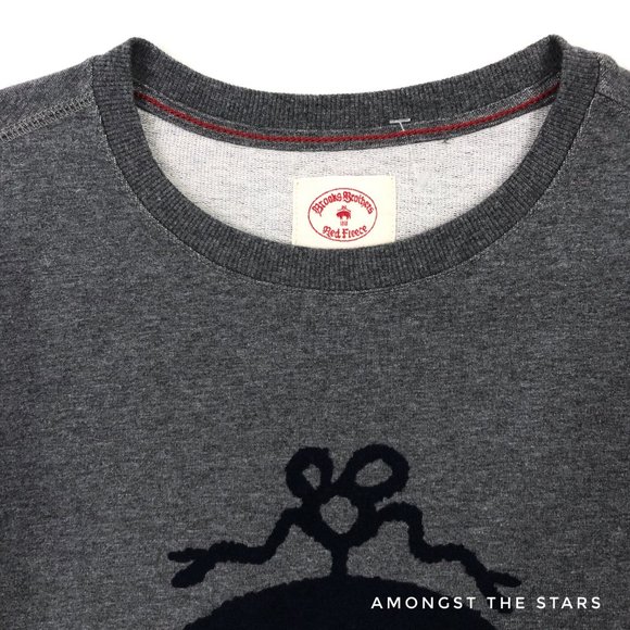 Brooks Brothers Red Fleece French Terry Sweatshirt - Picture 5 of 9